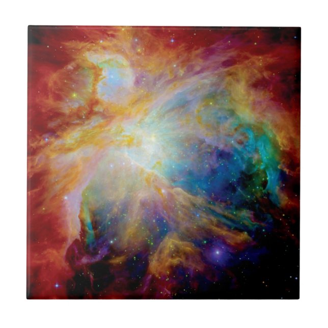 Nebulosa de Órion Hubble Spitzer Telescópio Espaço (Frente)