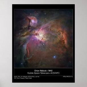 Nebulosa de Orion - poster M42