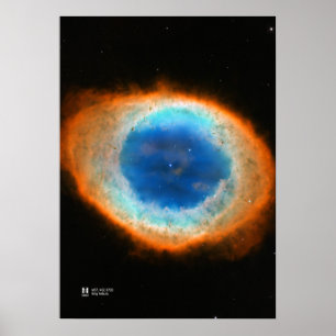 Nebulosa do Anel. NGC 6720 - Poster