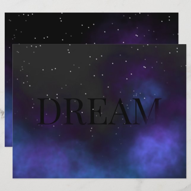 Nebulosa do Espaço do Sonho (Frente/Verso)