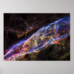 Nebulosa do Véu. NGC 6960 - Poster
