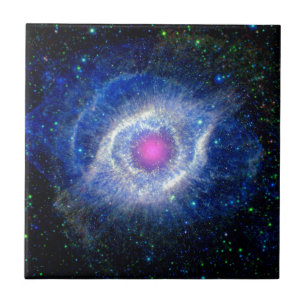 Nebulosa Hélice Olho de Deus Foto Espacial Ultravi