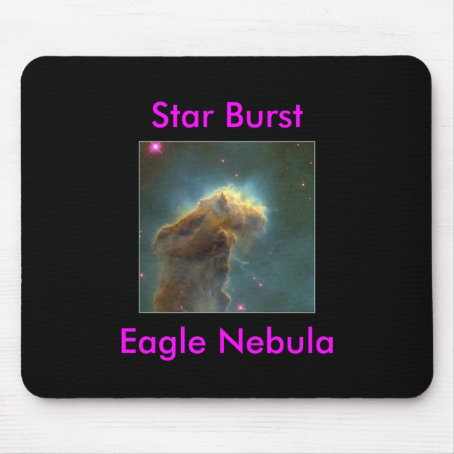 Nebulosa Mousepad de Eagle da explosão da estrela (Frente)
