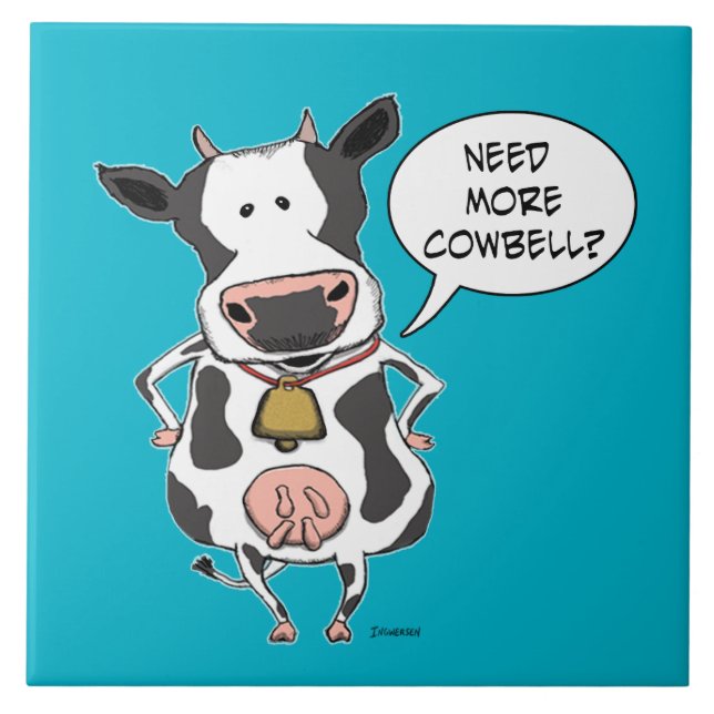 Necessidade engraçada mais vaca do Cowbell (Frente)