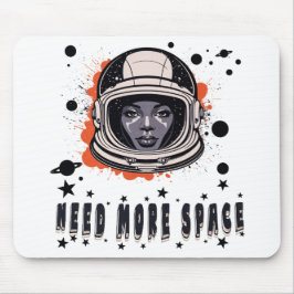 Necessita Mais Espaço Mouse Pad – Acessório de Mes