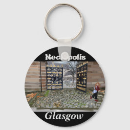 Necrópole em Glasgow, chaveiro da Escócia