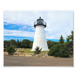 Ned's Point Lighthouse, Impressão de Foto de Massa