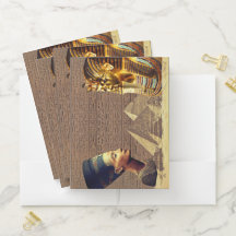 Nefertiti e Tutankhamun Royalty Antigo