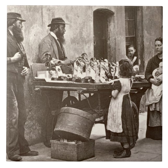 Negociante nos mercadorias extravagantes, 1876-77 (Frente)