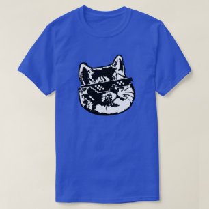 Negócio com ele camisa engraçada de Meme do gato