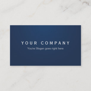 Negócio profissional cartões de presentação Navy