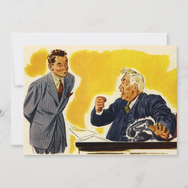 Negócios Antigos, CEO Louco Executivo Chefe Funcio (Frente)