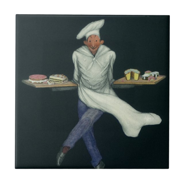 Negócios de Comida Antiga, Padeiro com Sobremesas  (Frente)