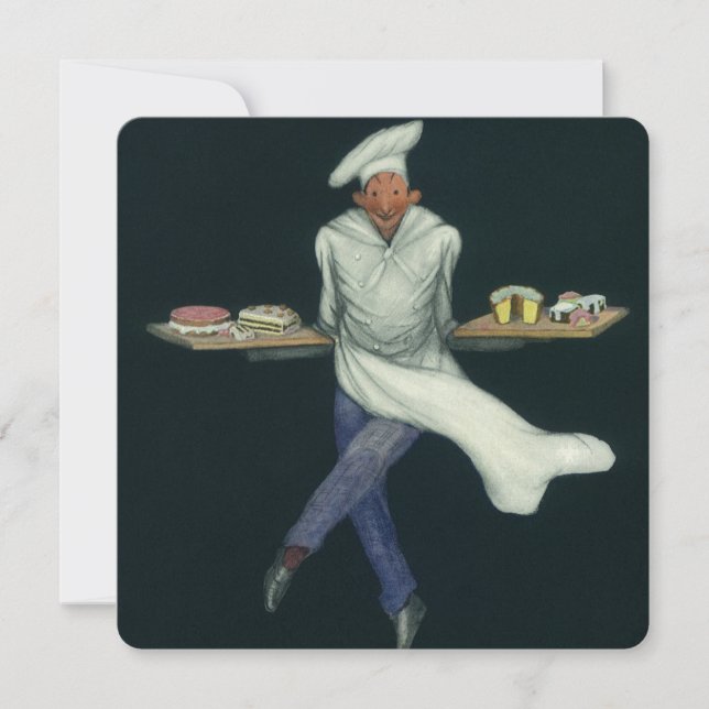 Negócios de Comida Antiga, Padeiro com Sobremesas  (Frente)