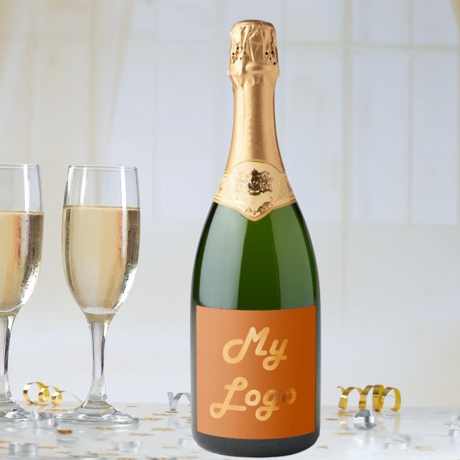 Negócios de imagens do logotipo laranja queimado (Criador carregado)