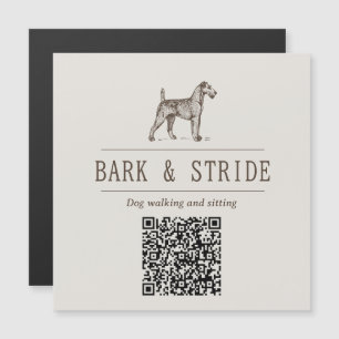 Negócios Personalizados de Passeio de Cães Cor Nat