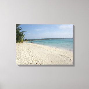Negril, Jamaica Beach Canvas Print