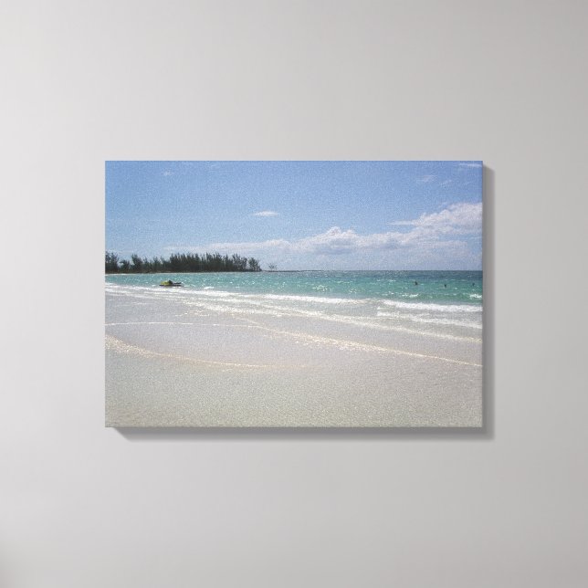 Negril, Jamaica Beach Canvas Print (Frente)