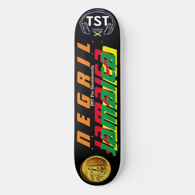 NEGRIL JMT 8, 1/2", skateboard Deck (Frente)