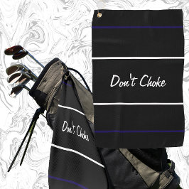 Negro engraçado não engasga presente para golfista