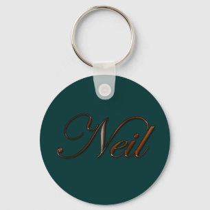 NEIL Name-Branded Gift Chaveiro ou Zipper-pull
