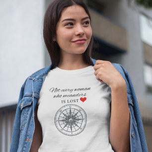 Nem toda mulher que vagueia está Perdida,Inspirado