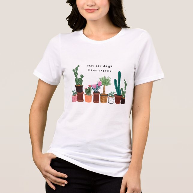 Nem Todos Os Dias Têm Cactus De Coração | Floral (Frente)
