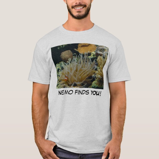Nemo encontra-o! - camisa (Frente)