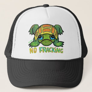 NENHUM boné de beisebol da TARTARUGA de FRACKING