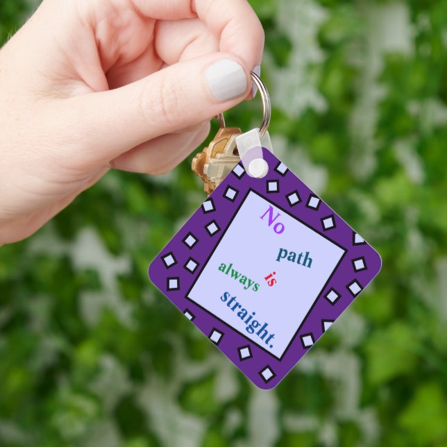 Nenhum caminho é sempre Chaveiro de Hetero (Mão)