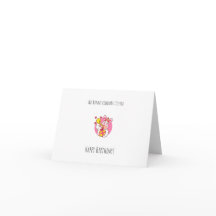 Nenhum coelho se compara a você, Cartão de Anivers