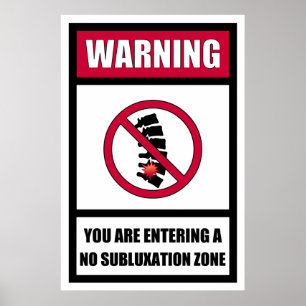 Nenhum poster da zona do Subluxation