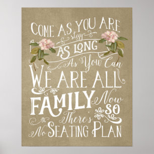 nenhum poster do sinal do casamento do plano do