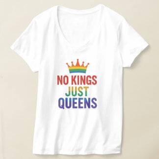 Nenhum Rei Somente Orgulho de Rainhas, Camiseta V-