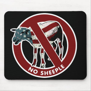 Nenhum Sheeple Mousepad