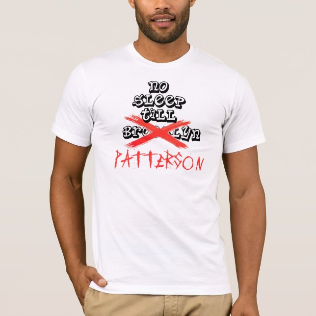 Nenhum sono lavra a camisa de Patterson VAA (Frente)
