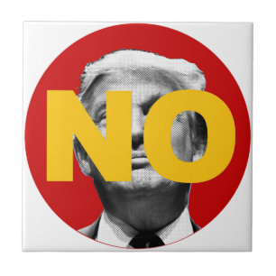 Nenhum Trump (Vermelho e Amarelo)