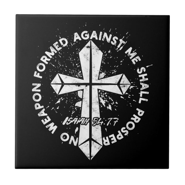 Nenhuma Arma Formada Contra mim irá prosperar a Fé (Frente)