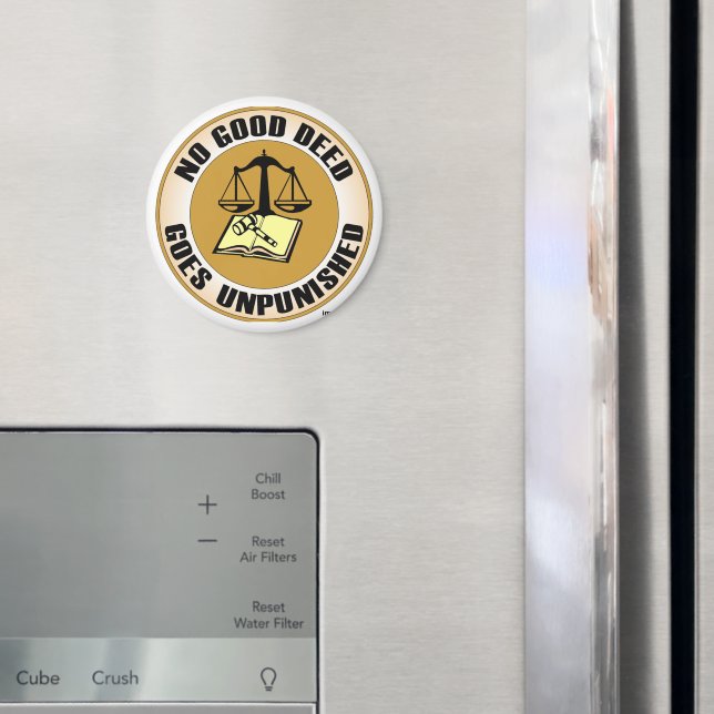 nenhuma boa ação vai impune imã (In Situ (Fridge))