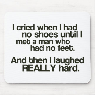 Nenhuns pés Mousepad "