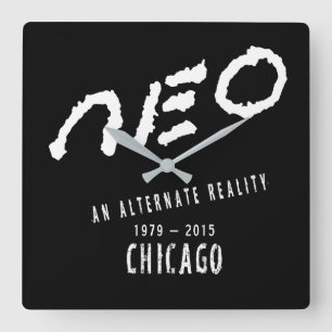 neo Chicago - Relógio Quadrado