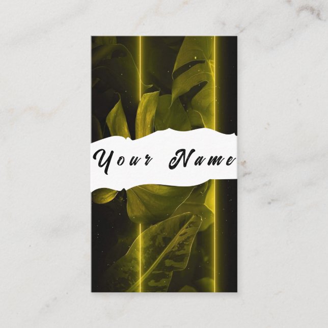 Neon Cartão de visita (Frente)