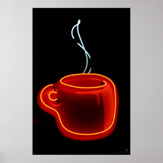 Neon Coffee Mug Impressão