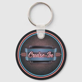 Neon Cruise-In Chaveiro