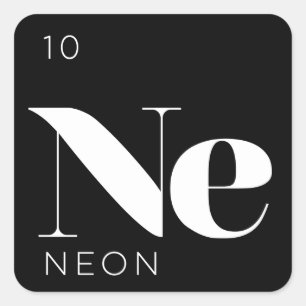 Néon de //da etiqueta dos elementos de mesa