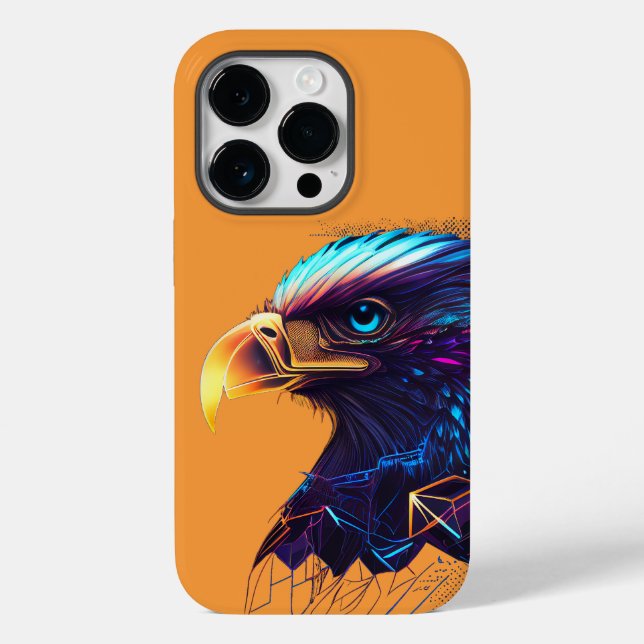 Neon Eagle Futuralista Negro (Verso)