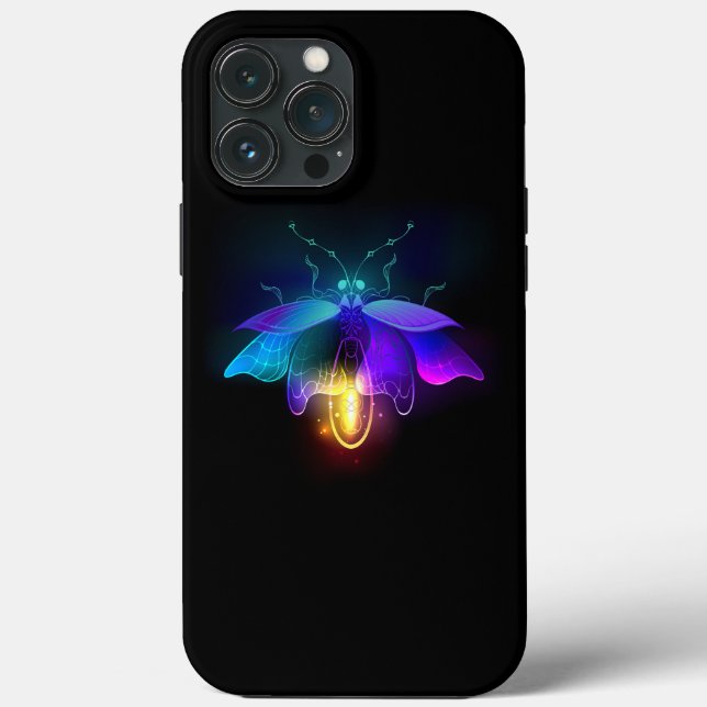 Neon Firefly a preto (Verso)