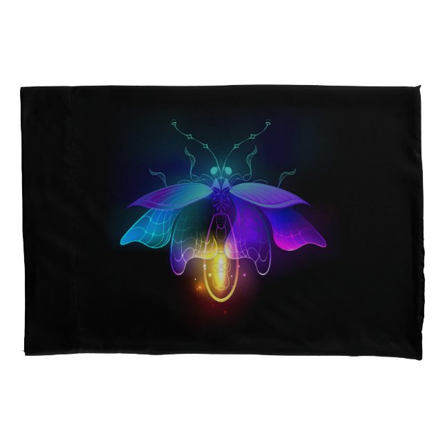 Neon Firefly a preto (Frente)