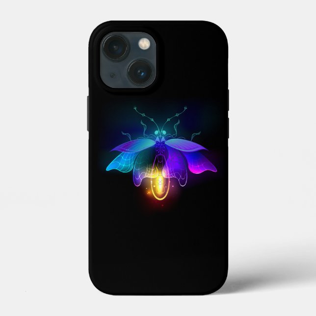Neon Firefly a preto (Verso)