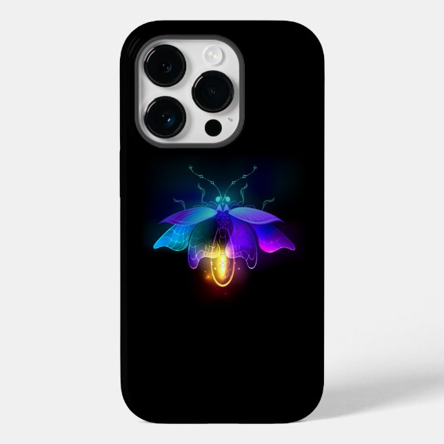 Neon Firefly a preto (Verso)